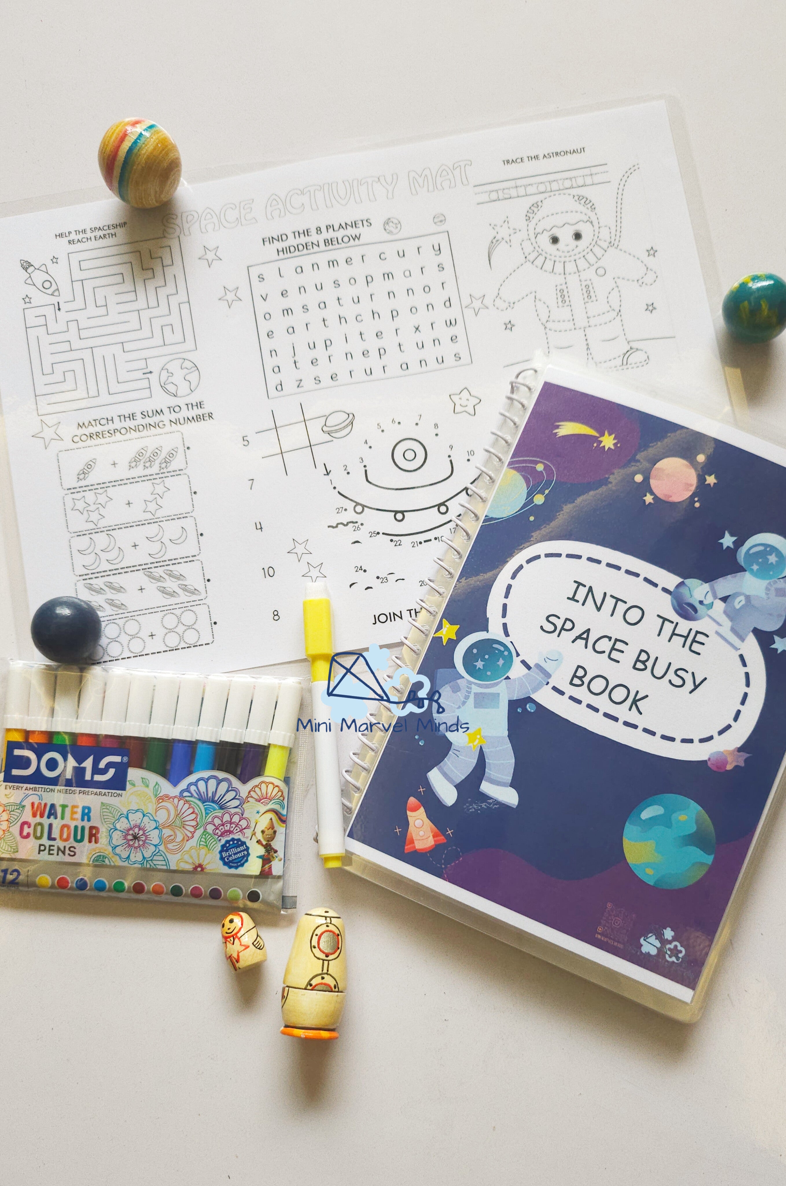 Into The Space Busy Book