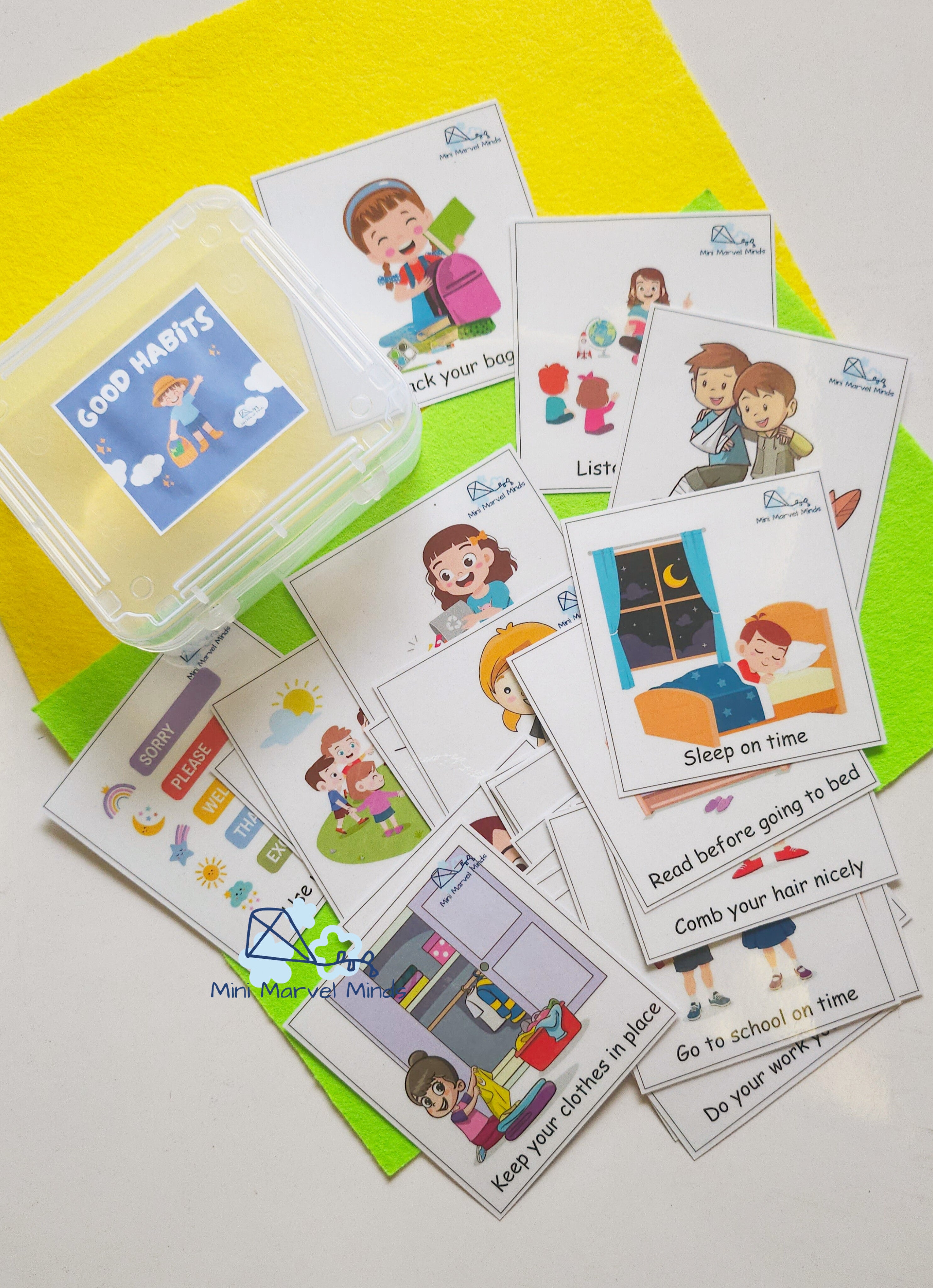 Good Manners Flash Cards