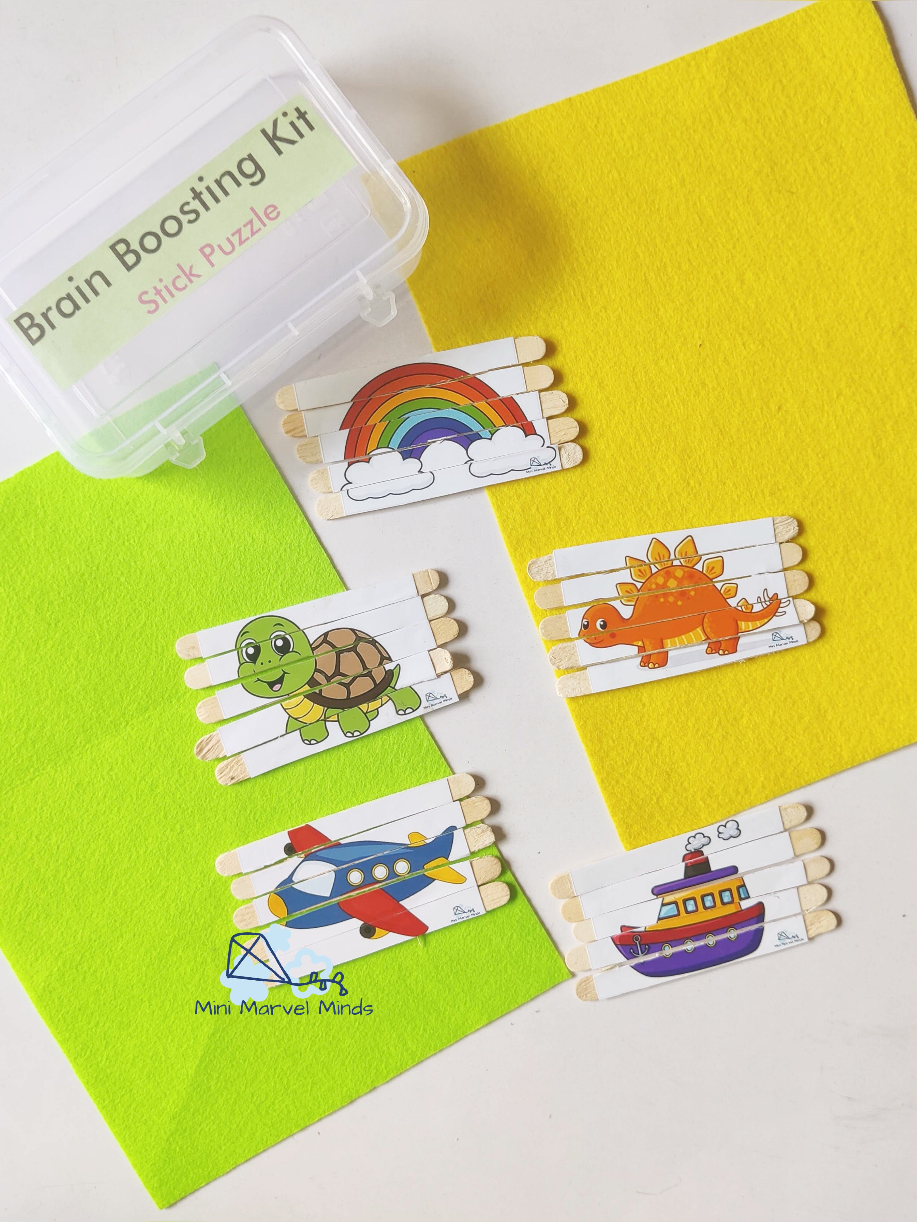 Brain Boosting Kit Popsicle Puzzles