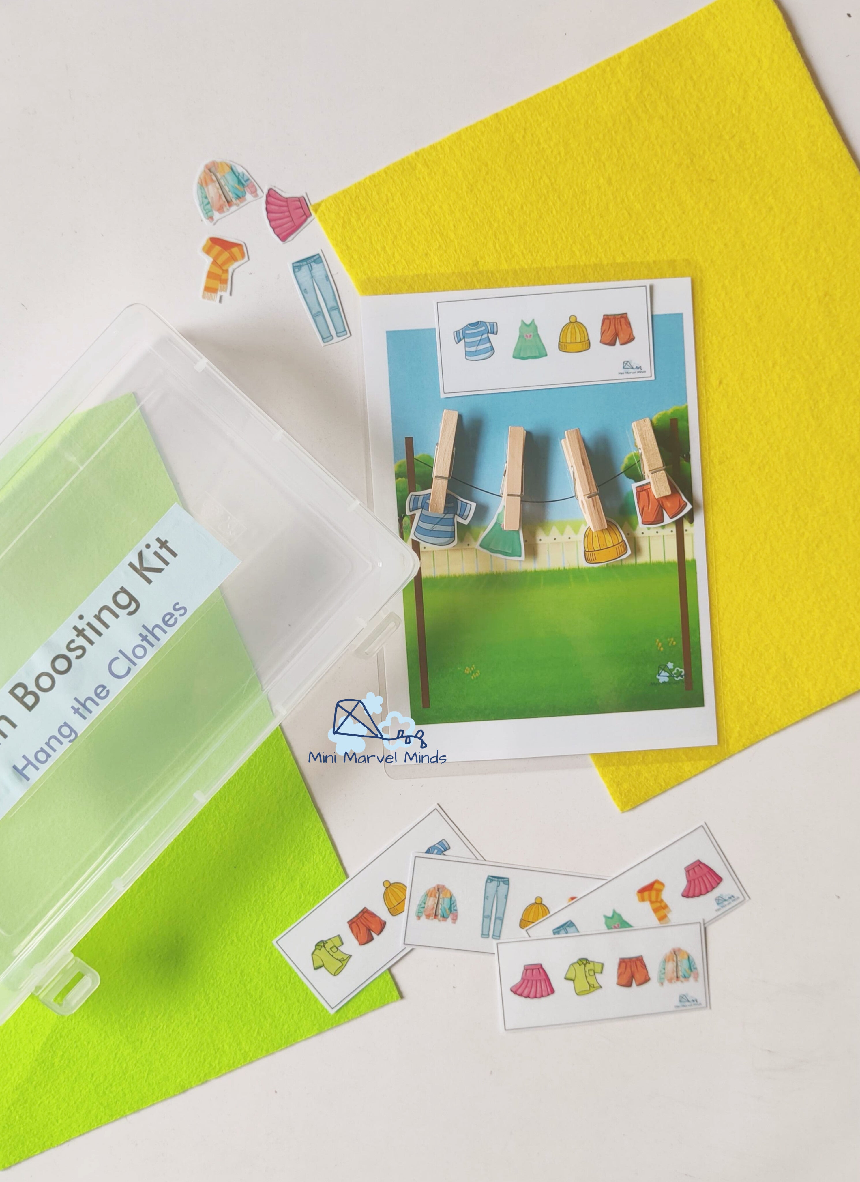 Brain Boosting Kit Hanging Clothes