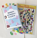 Alphabets and Numbers Busy Book