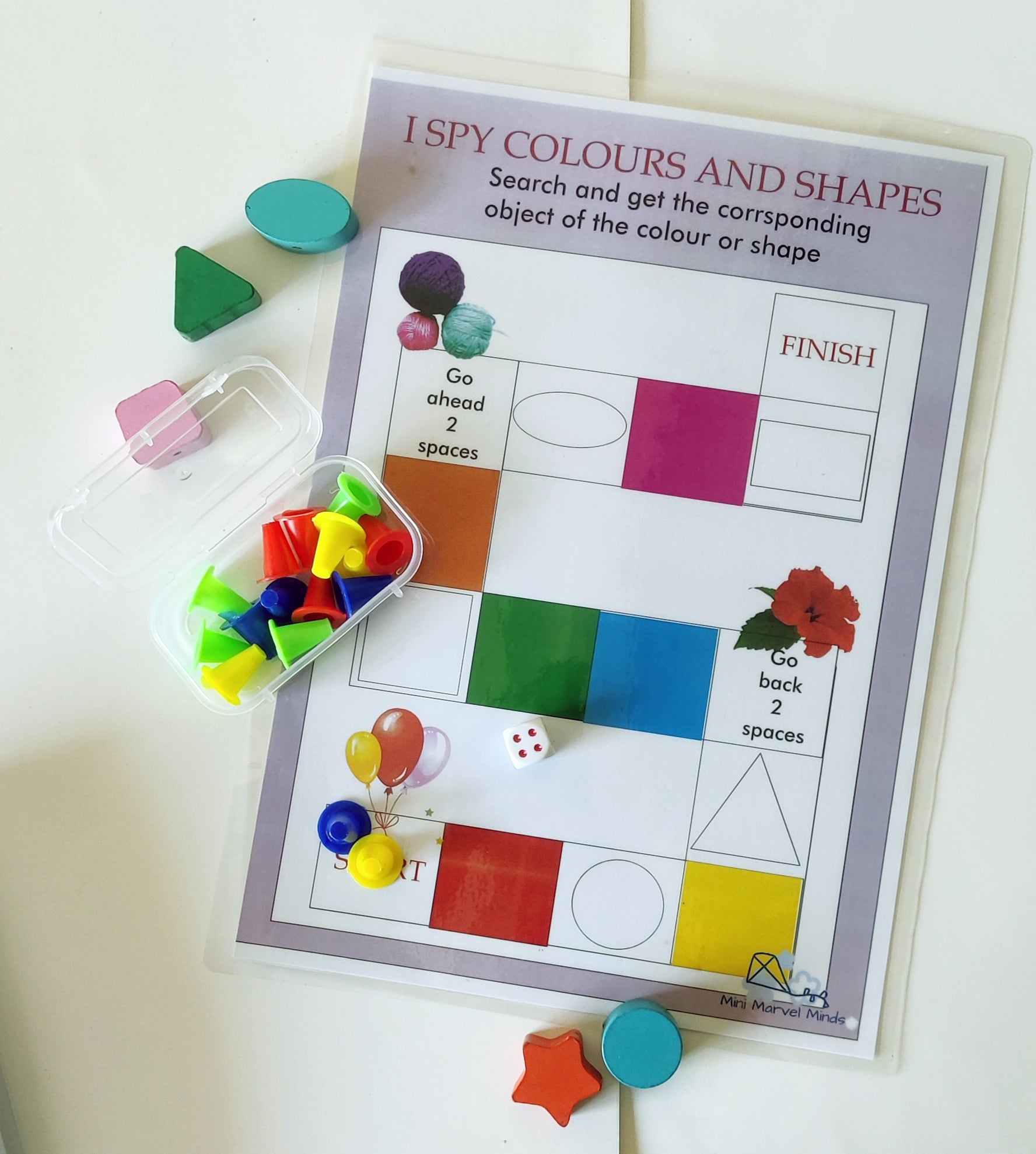 Colours, Shapes and Patterns Busy Book