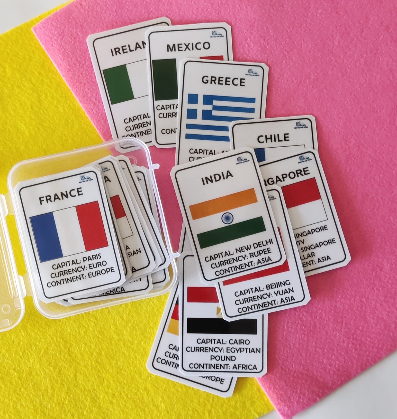 Flags Flash Cards