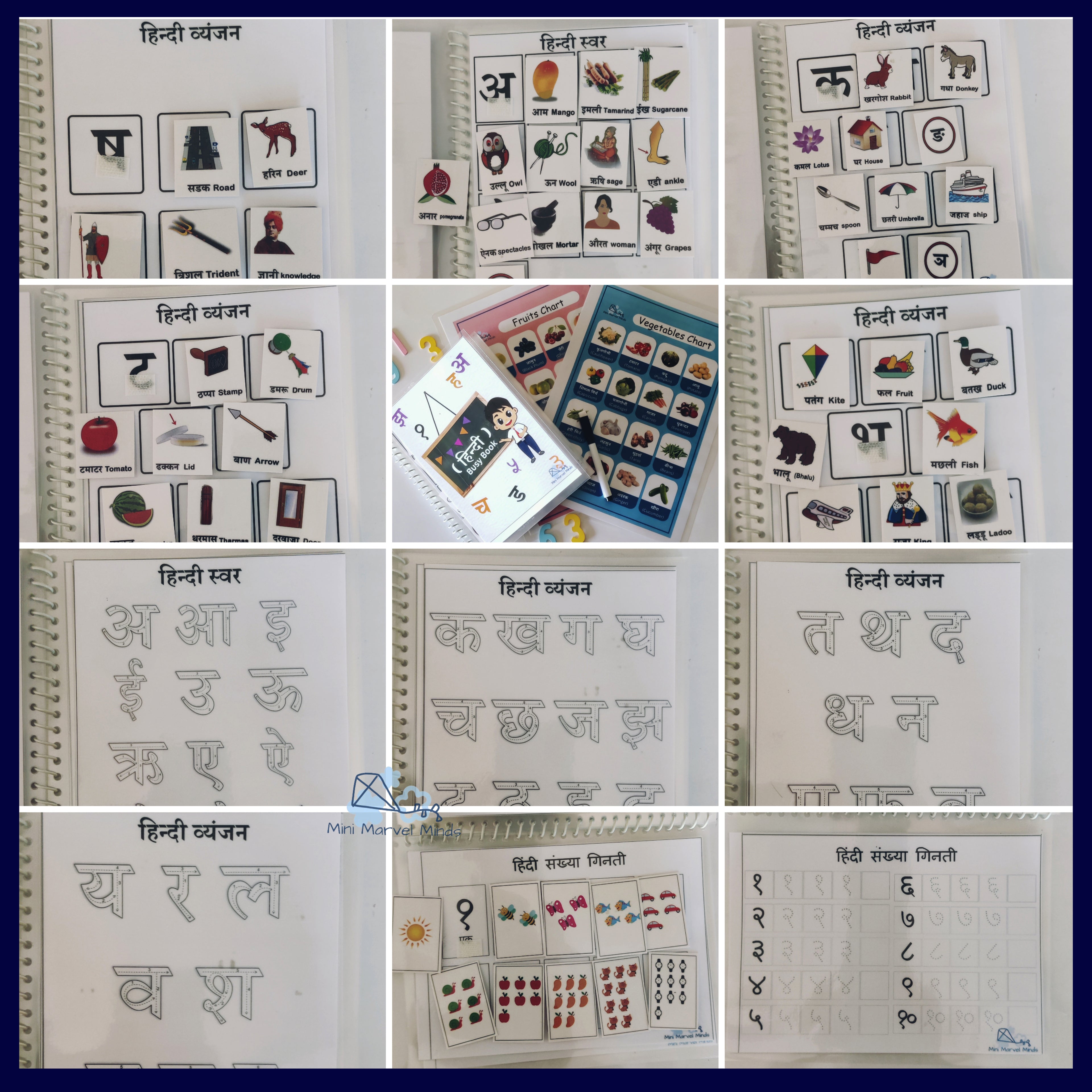 Hindi Busy Book