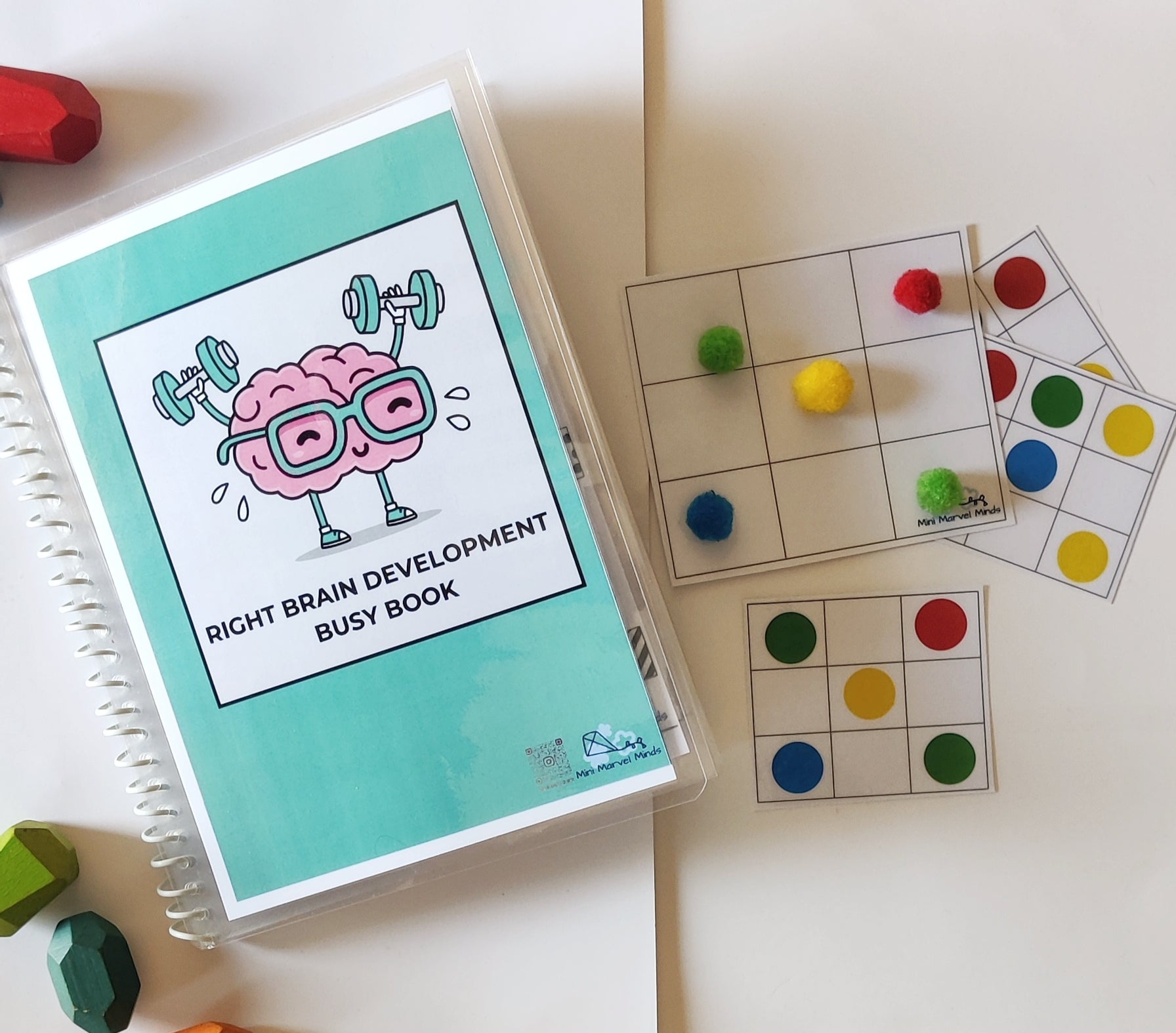 Right Brain Development part 1 Busy Book