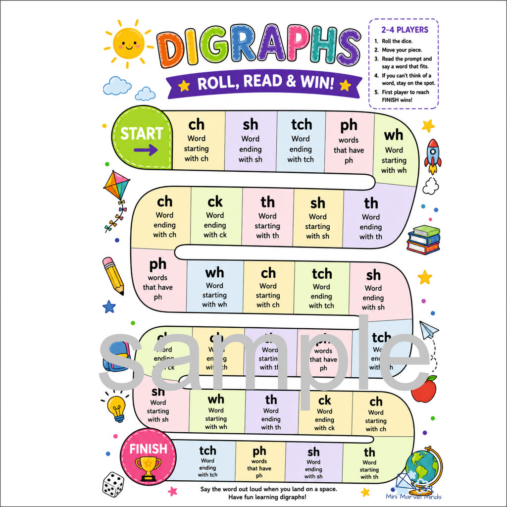 Blends and Digraphs worksheets