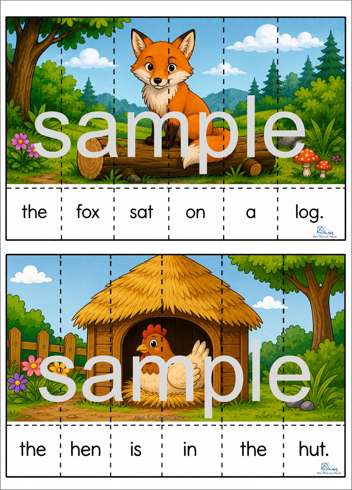 CVC words games