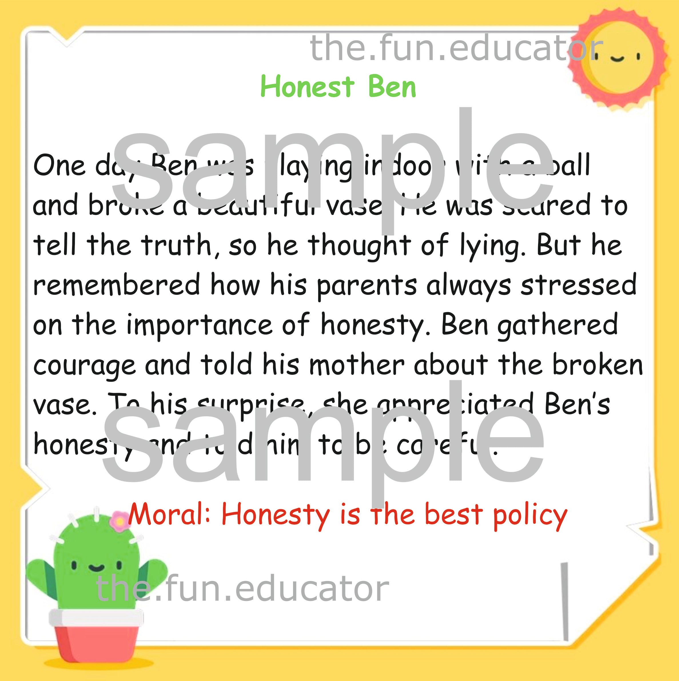 Short Moral Stories