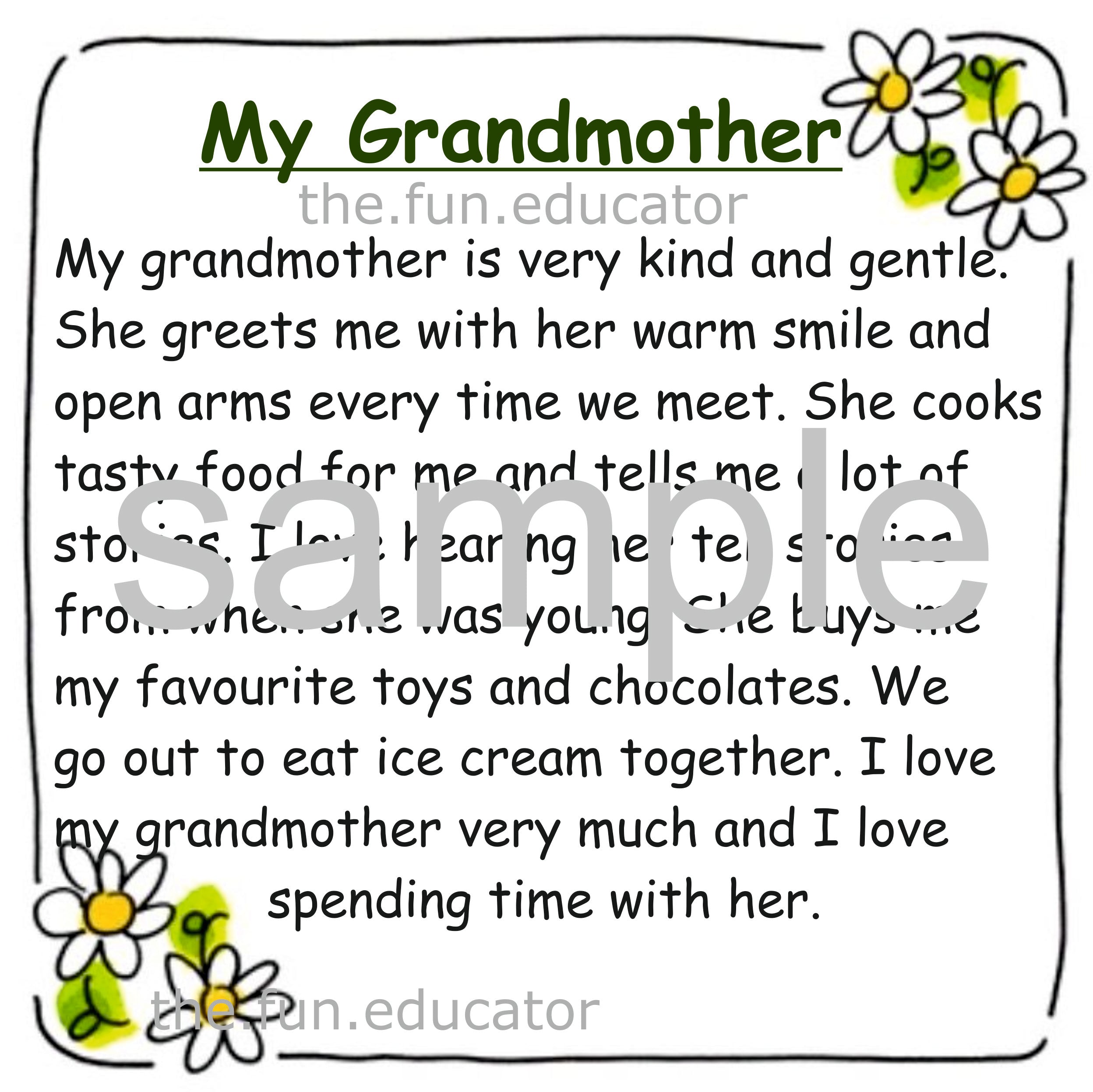Short Paragraphs for reading