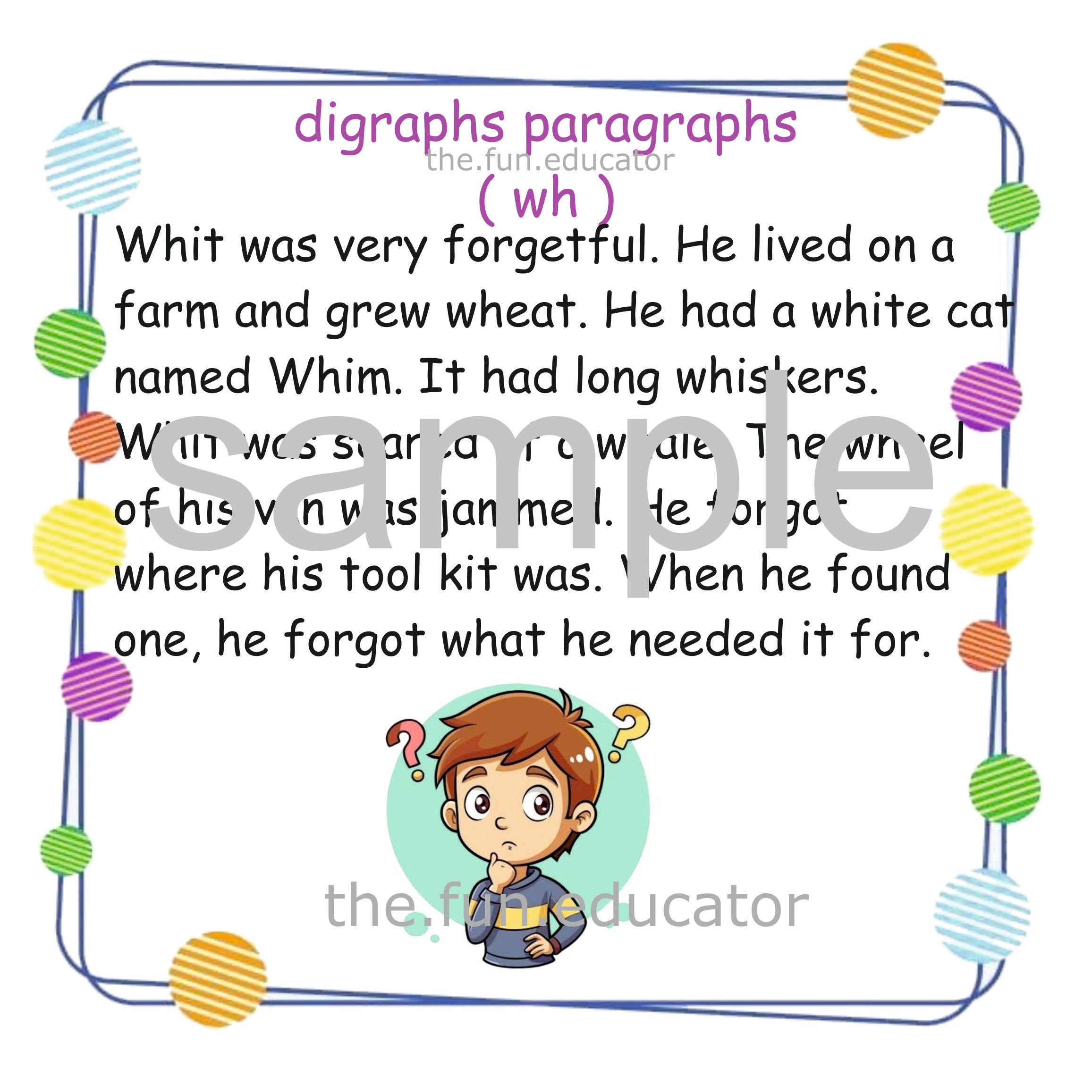 Advanced Sounds Paragraphs
