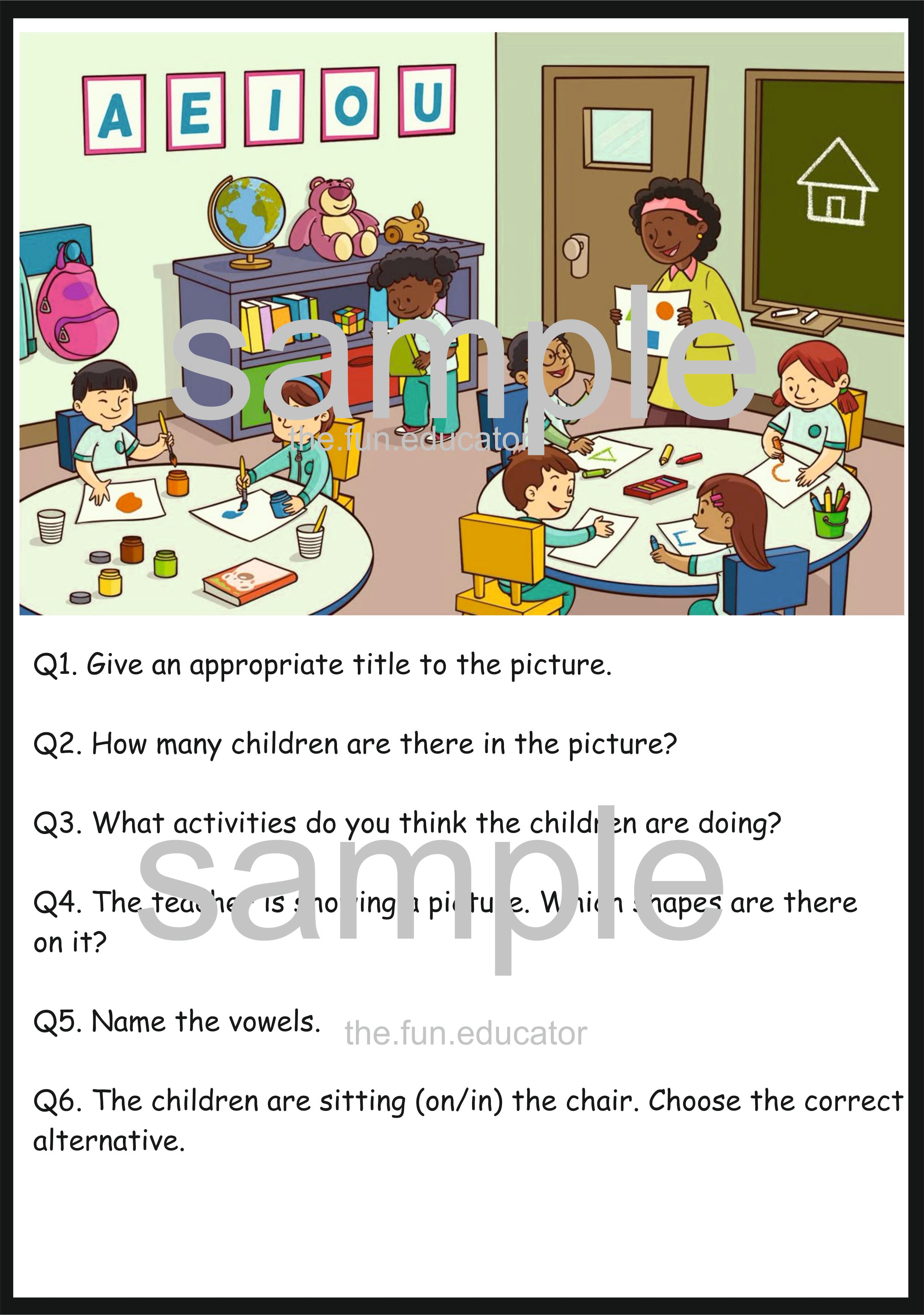 Picture Comprehensions